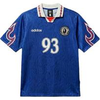Adidas x BAPE SSL Liepsnojantis marškinėlis Japonijos mėlyna Spalva Unisex Viršutiniai drabužiai KF4914 XS