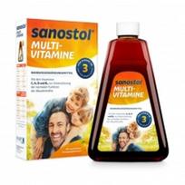 Sanostol Multivitaminų sultys 460ml