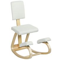 Ergonomiška kėdė kreminė