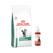 ROYAL CANIN Satiety Support Weight Management SAT 34 6kg + LAB V Lašišų aliejus šunims ir katėms 500ml