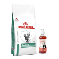 ROYAL CANIN Diabetic DS 46 3,5kg + LAB V Lašišų aliejus šunims ir katėms 500ml