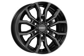 Ratlankis DEZENT KC R17x8 6x139.7 ET 20 CB 106.1 (Black) (1150 kg)