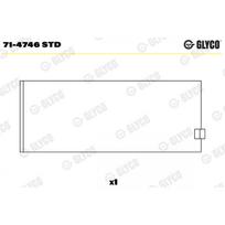 Švaistiklio didysis guolis (indėklas) GLYCO 71-4746 STD