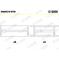 Alkūninio veleno pagrindiniai guoliai GLYCO H982/5 STD
