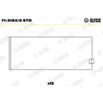 Švaistiklio didysis guolis (indėklas) GLYCO 71-2182/6 STD