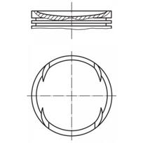 Stūmoklis MAHLE ORIGINAL 030 89 00