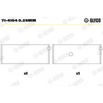 Švaistiklio didysis guolis (indėklas) GLYCO 71-4104 0.25mm