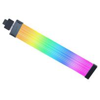 LIAN LI STRIMER belaidis 12V-2X6 kontaktų RGB vaizdo plokštės kabelis (PW16-121W)