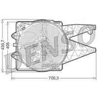 Radiatoriaus ventiliatorius DENSO DER01020