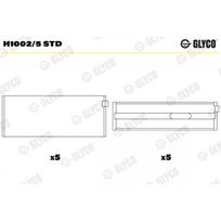 Alkūninio veleno pagrindiniai guoliai GLYCO H1002/5 STD