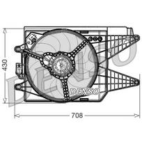 Radiatoriaus ventiliatorius DENSO DER09049