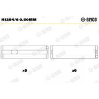 Alkūninio veleno pagrindiniai guoliai GLYCO H1294/6 0.50mm