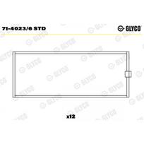 Švaistiklio didysis guolis (indėklas) GLYCO 71-4023/6 STD