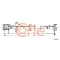 Tachometro velenas COFLE S07125