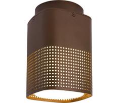Nordlux - Lauko lubinis šviestuvas SIDARA 1xE27/15W/230V IP54 ruda