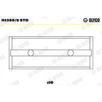 Alkūninio veleno pagrindiniai guoliai GLYCO H1359/5 STD