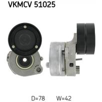 V formos rumbuoto diržo įtempiklio skriemulys SKF VKMCV 51025