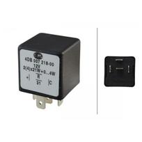 Posūkio žibintų pertraukimo relė HELLA 4DB 007 218-001