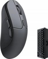 Myszka gamingowa Keychron M3 bezprzewodowa 26000 dpi optyczna czarna | M3-A4 | 4895248859710