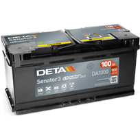Akumuliatorius DETA Senator 3 DA1000 100AH 900A