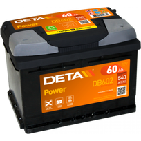 Akumuliatorius DETA Power DB602 60AH 540A
