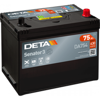 Akumuliatorius DETA Senator 3 DA754 75AH 630A