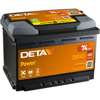 Akumuliatorius DETA Power DB740 74AH 680A