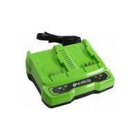 Greenworks 24V charger 4A dual slot G24X2UC4 - 2933207 | 2933207 | 6952909065120
