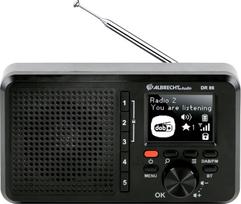 Radio Albrecht DR 86 Radio dla seniorów Radio cyfrowe DAB+ Black | 27861 | 4032661278616