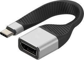 Adapter AV Techly Techly Typ C auf Displayport/F flex Adapter | ICOC-USBC-DP12 | 8059018367942