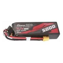 Gens ace G-Tech 5000mAh 11.1V 60C 3S1P Short-Size Lipo With XT60 Plug | GEA503S60SXGT | 6928493309773