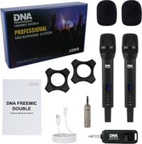 Mikrofon DNA 2x MIKROFONY BEZPRZEWODOWE 2x NADAJNIKI DORĘCZNE 2.4 GHz DO 30 m | 5908249822245 | 5908249822245