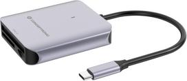 Conceptronic Conceptronic BIAN09G czytnik kart USB 3.2 Gen 2 Type-C Gray | BIAN09G | 4015867239490