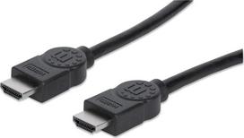 Kabel Manhattan HDMI - HDMI 15m Black (308434) | 308434 | 0766623308434