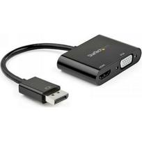 Adapter AV StarTech DisplayPort - HDMI - D-Sub (VGA) Black (JAB-6157899) | JAB-6157899 | 065030884419