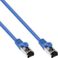 InLine InLine® Patch Cable S/FTP PiMF Cat.8.1 halogen free 2000MHz blue 15m | 78815B | 4043718287215