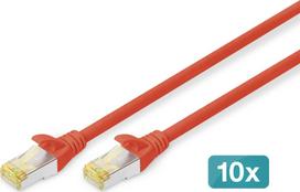 Digitus CAT 6A S/FTP PATCH CORD10P AWG CAT 6A S/FTP PATCH CORD10P AWG | DK-1644-A-020-R-10 | 4016032469193