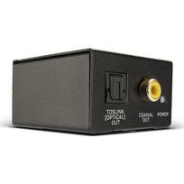 Adapter AV Lindy Toslink - RCA (Cinch) x2 Black (70309) | 70309 | 4002888703093