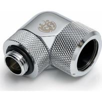 BitsPower Bitspower Advanced Adapter 90 Grad G1/4 Zoll AG auf 16mm AD Hardtube - drehbar, silber | BP-E90RMLA16 | 4712914787798