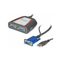 Secomp VALUE Portabler VGA Video-Splitter podwójny 250MHz - 14.99.3523 | 14.99.3523 | 7611990192205