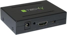 System przekazu sygnału AV Techly HDMI - Toslink - RCA (Chinch) Black (025732) | 025732 | 8054529025732