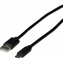 Kabel USB EFB USB-C - USB-A 0.5 m Black (EBUSBC-USB20AK.0,5) | EBUSBC-USB20AK.0,5 | 4049759271619