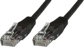 MicroConnect RJ-45/RJ-45 kat.5e U/UTP Black 10szt. 10m (V-UTP510SVP) | V-UTP510SVP | 5711783230076