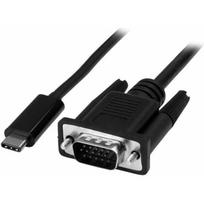 Kabel USB StarTech USB-C - D-Sub (VGA) 2 m Black (CDP2VGAMM2MB) | CDP2VGAMM2MB | 0065030865562
