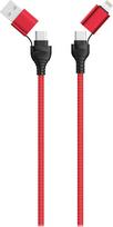 Kabel USB 2GO USB-A - USB-C 1.2 m Red (797370) | 797370 | 4010425973700