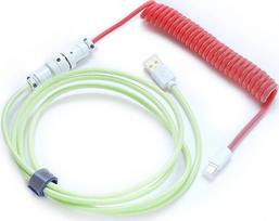 Kabel USB Ducky USB-A - USB-C 1.8 m Green (DKCC-SFCNC1) | DKCC-SFCNC1 | 4711281572068