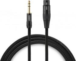 Kabel WARM AUDIO Jack 6.3mm - XLR 1.8m Black (WARM PREM-XLRF-TRSM-6          ) | WARM PREM-XLRF-TRSM-6 | 850016400499