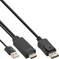 Kabel InLine DisplayPort - HDMI 2m Black (17162P) | 17162P | 4043718292615
