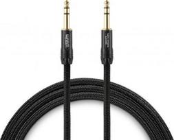 Kabel WARM AUDIO Jack 6.3 mm - Jack 6.3 mm 1.8m Black (WARM PREM-TRS-6) | WARM PREM-TRS-6 | 850016400338