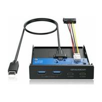 Graugear GG 18045 USB 3.1, 4 porty Bay Hub, 2 x USB a, 1 x USB-C. (G-MP02) | G-MP02 | 4260746550436